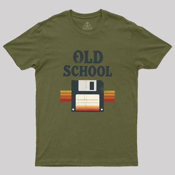 Old School Floppy Icon Geek T-Shirt
