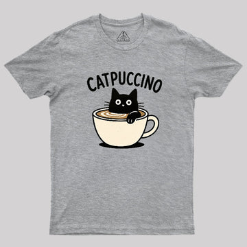 Catpuccino Geek T-Shirt